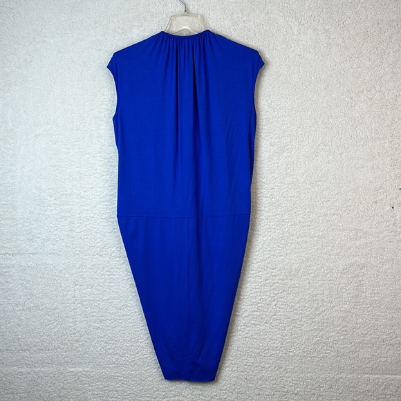 NWT Robert Rodriguez Womens Julian Drape Blue Jersey Dress SIZE XS NEW WITH TAGS - Picture 9 of 10